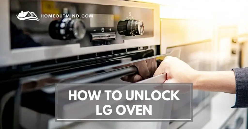 how to unlock lg oven