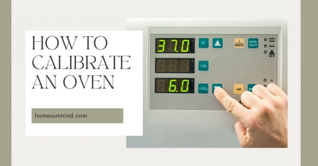 how to calibrate an oven