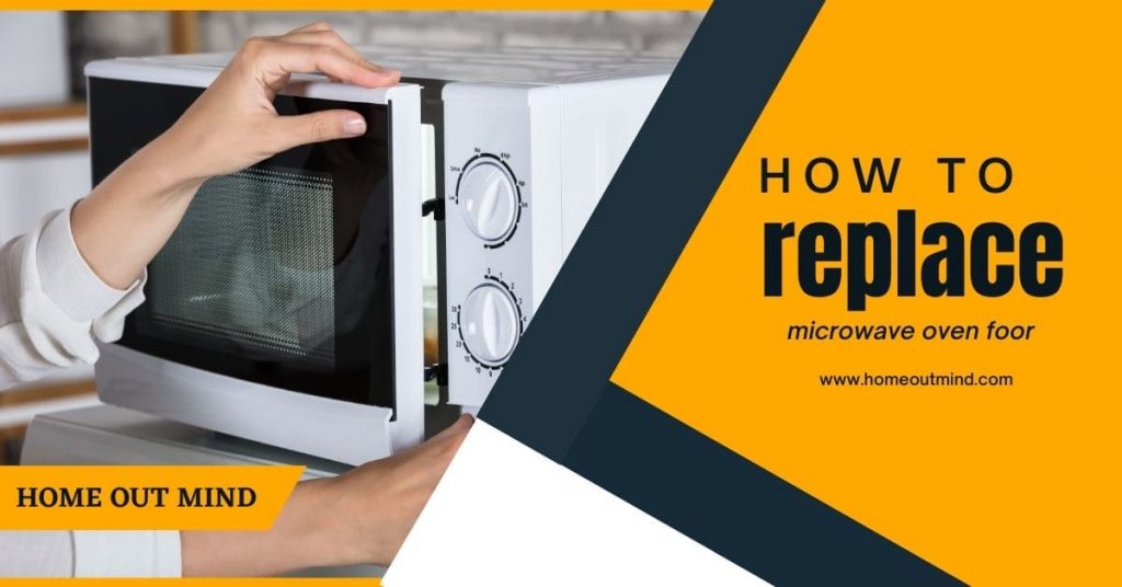 how to replace microwave door