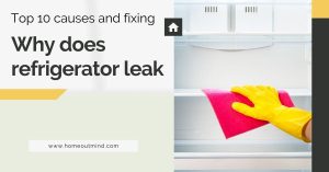 Read more about the article Why Does My Refrigerator Leak Water: Top 10 Causes and Fixing