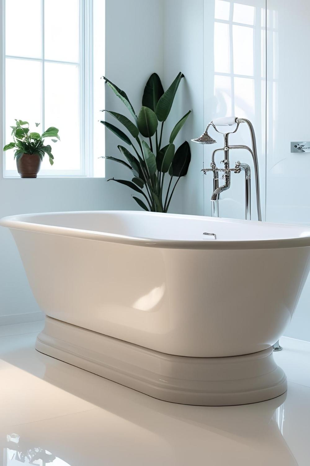 Illustration of That Minimalist Penthouse Bathroom Decor Inspiration